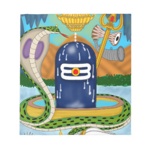 Göttliche Shivlingam-Schreibwarenkollektion – Spir Notizblock