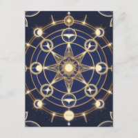 Göttliche Strahlkraft – Goldenes Mandala des Erwac