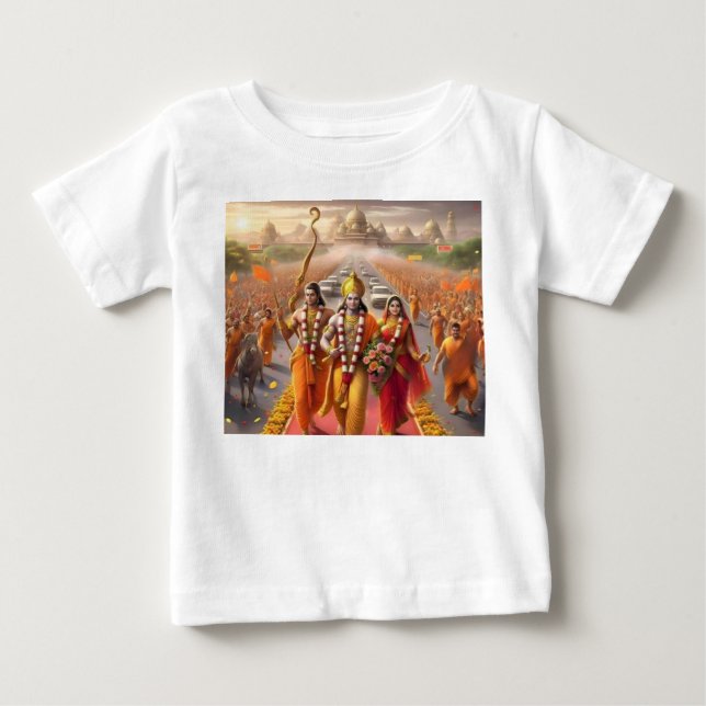Göttliche Threads: Erbarmen Sie den Power von Lord Baby T-shirt (Vorderseite)