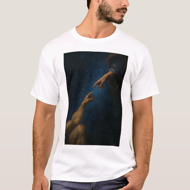 Göttliche Verbindung - T - Shirt der Inspiration (Vorderseite)