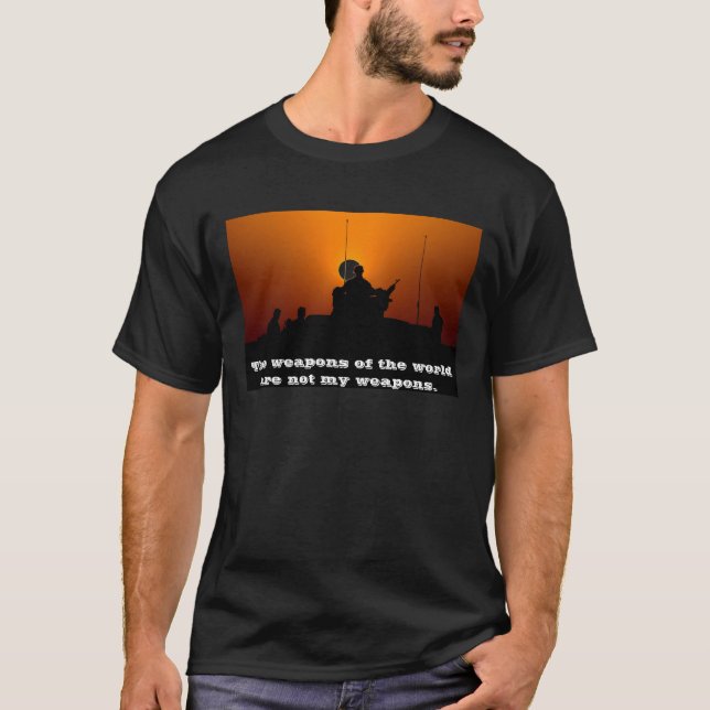 Göttliche Waffen-christlicher T - Shirt (Vorderseite)