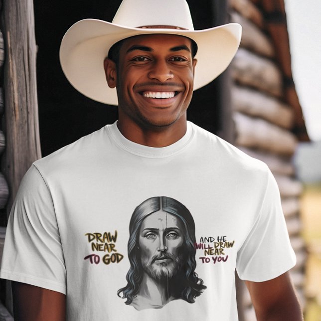 Göttliche Worte: Jesus in der Kunst gehorcht T-Shirt (Von Creator hochgeladen)