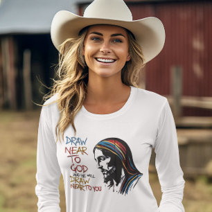 Göttliche Worte: Jesus Inspiriere T-Shirt