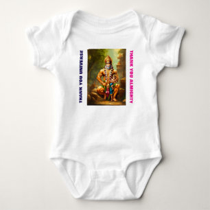 Göttlicher Babysuit – Hanuman, der Retter Baby Strampler