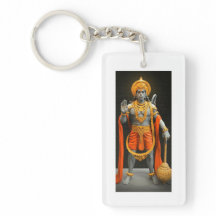 Göttlicher Schutz Hanuman Ji Schlüsselanhänger