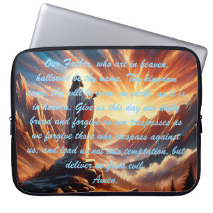 Göttlicher Sonnenuntergang: Inspiration durch das  Laptopschutzhülle
