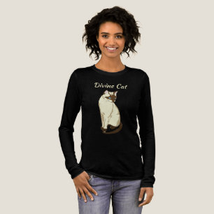 Göttliches Katze T-Shirt Tri-Blend Shirt