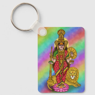 Göttliches Kolhapur Mahalakshmi-Schlüsselanhänger Schlüsselanhänger