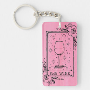 Göttliches Wein-Tarot Schlüsselanhänger