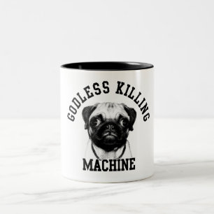 Gottlose Tötungsmaschine Zweifarbige Tasse