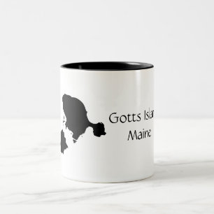 Gotts Insel-Tasse Zweifarbige Tasse