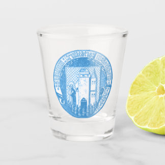 Gottschee Kocevje Wappen Shotglas Schnapsglas