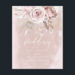 Götzenblush Rose Einladung zur Hochzeit<br><div class="desc">Götzenblush Rose Einladung zur Hochzeit</div>