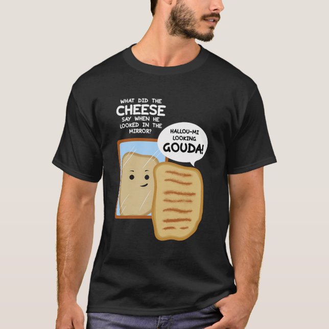 Gouda Cheese Enthusiast Turophile Cheesemaker Chee T-Shirt (Vorderseite)