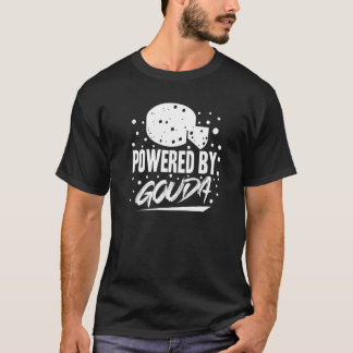 Gouda Käse Geräucherte Queso-Scheiben geschnitten T-Shirt