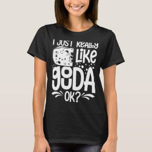 Gouda Käse Geräucherte Queso-Scheiben geschnitten T-Shirt