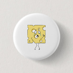 Gouda-Käse, Käse-Thema Button