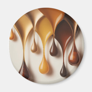 Gouden Tropfen - Flüssige Luxuskunst - Magnet