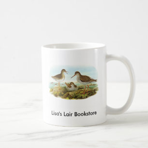 Gould - Rotschenkel - Tringa totanus Buchhandlung Kaffeetasse