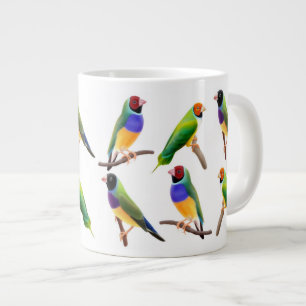 Gouldian Finch Liebhaber Mug Jumbo-Tasse