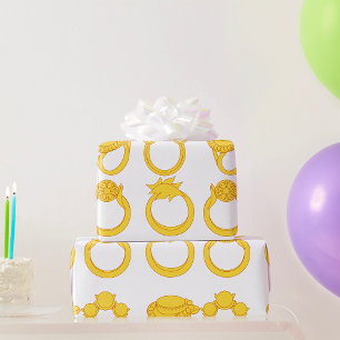Gour Ringe Geschenkpapier
