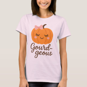 Gourd-geous - Funny Pumpkin - Halloween T-Shirt