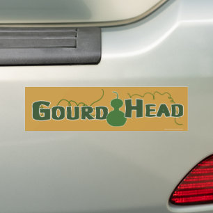 Gourd Head Autoaufkleber