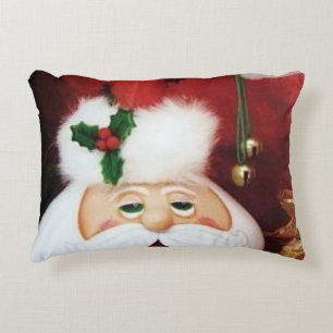 GOURD SANTA CLAUSE ZIERKISSEN
