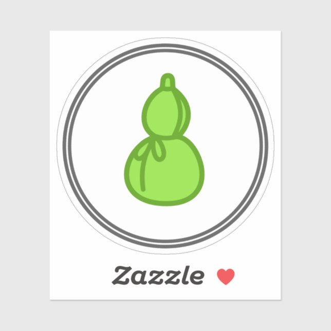 Gourd Sticker | Garnelen-Sammlung von Fischkraut (Blatt)