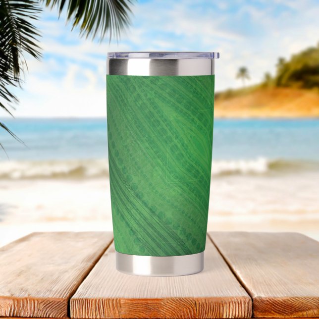 Gourde Isotherme Acceptation | Motif de Boho écologique (Avant)