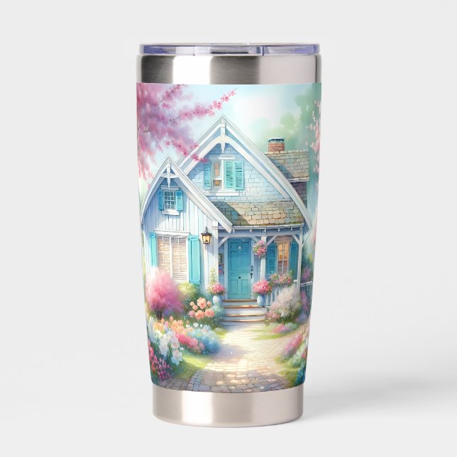 Gourde Isotherme Blossom Lane Blue Cottage Garden (Extérieur)