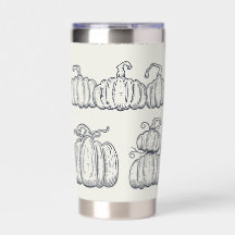 Boussole thermique Citrouille blanc