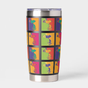 Gourde Isotherme cacahuètes   Snoopy Pop Art Moderne