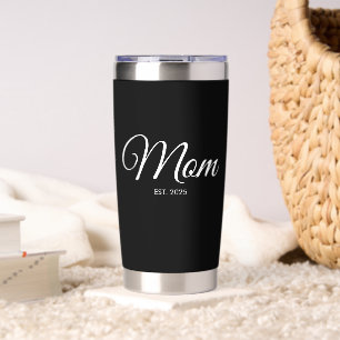 Gourde Isotherme Cadeau pour maman nouvellement établie avec écritu
