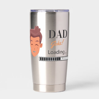 Gourde Isotherme Chargement de papa Joke