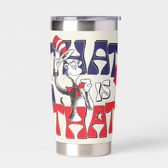 Gourde Isotherme Chat dans le Casquette | Voilà... (Gauche)