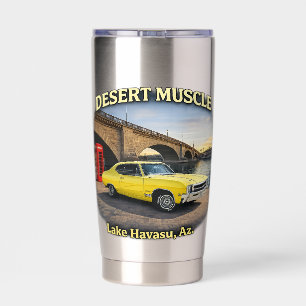 Gourde Isotherme Conception de voiture rétro Desert Muscle