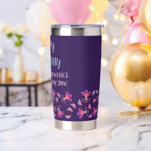 GOURDE ISOTHERME DON D'ANNIVERSAIRE POUR MÈRE, PÈRE, SOEUR, FILS, A