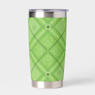 Gourde Isotherme Dr. Seuss   Motif carreaux de la Saint-Patrick