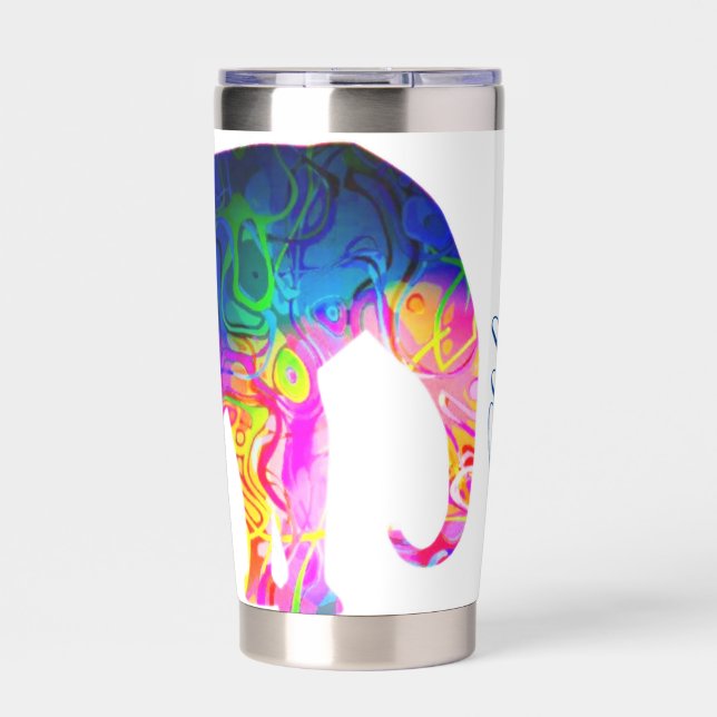 Gourde Isotherme éléphant cool personnalisé (Extérieur)
