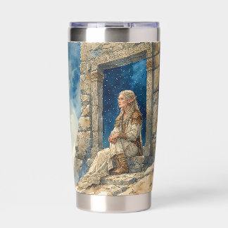Gourde Isotherme Elf Irlande Ancienne Avec Ciel, Bouteille D'eau Tu