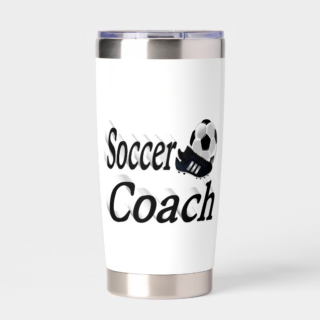 Gourde Isotherme Entraîneur de football (Extérieur)