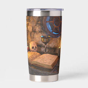 Gourde Isotherme Étude de sorcier de fantasy médiéval