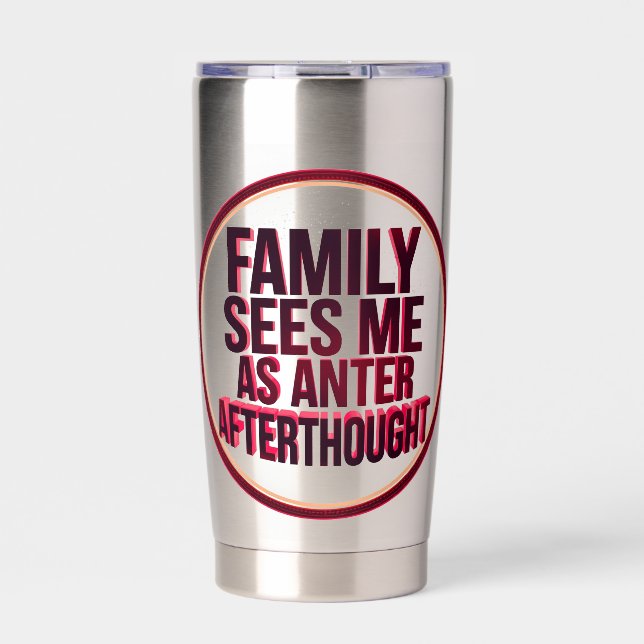 Gourde Isotherme Family Sees Me As An Afterthought (Extérieur)