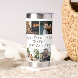 Gourde Isotherme Fête des pères personnalisée Meilleur papa Jamais 