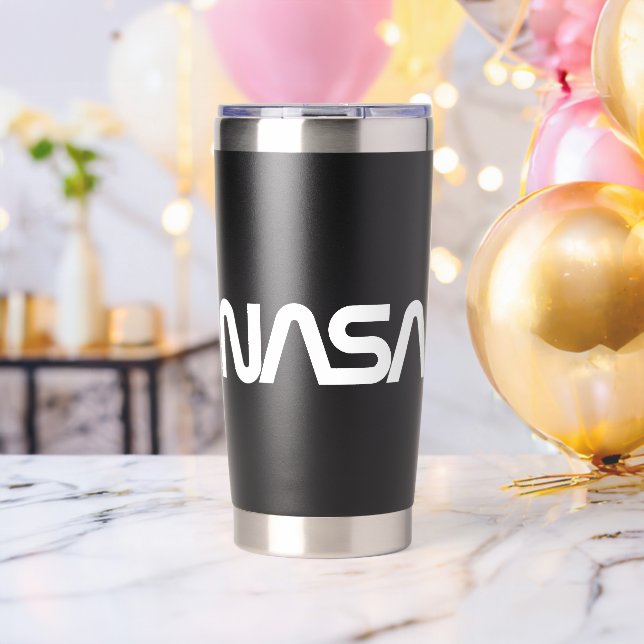 Gourde Isotherme Iconique NASA Circa Eclipse Black (Enterrement de vie de garçon (pivotée))