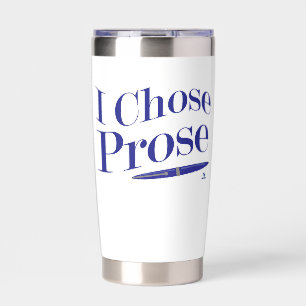 Gourde Isotherme J'Ai Choisi Prose Author Life Fun Statement