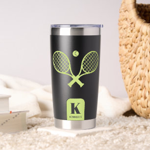 Gourde Isotherme Joueur de tennis Monogramme Tennis Capitaine Entra