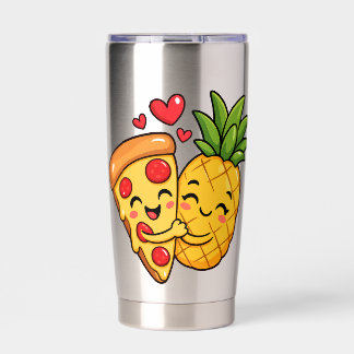Gourde Isotherme L'amour au premier coup de couteau - La pizza renc