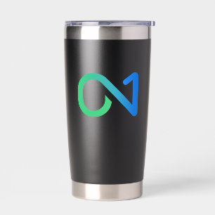 Gourde Isotherme Logo ON1 (Vert bleu)